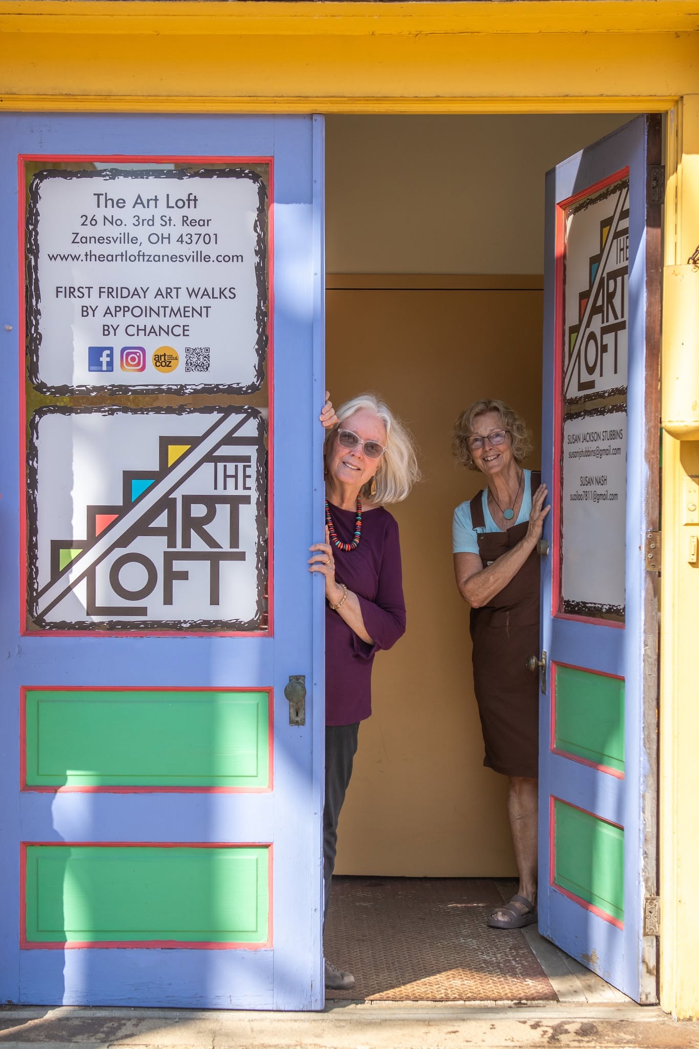 The 2 Susans @ the Art Loft