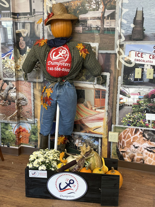 A & A Dumpsters Scarecrow Entry