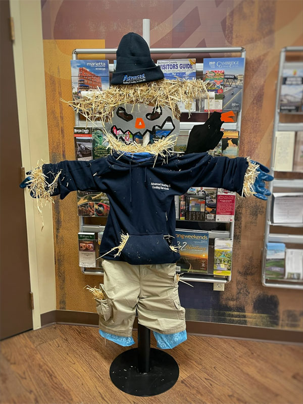 Advanced Heating & Cooling Services Scarecrow Entry