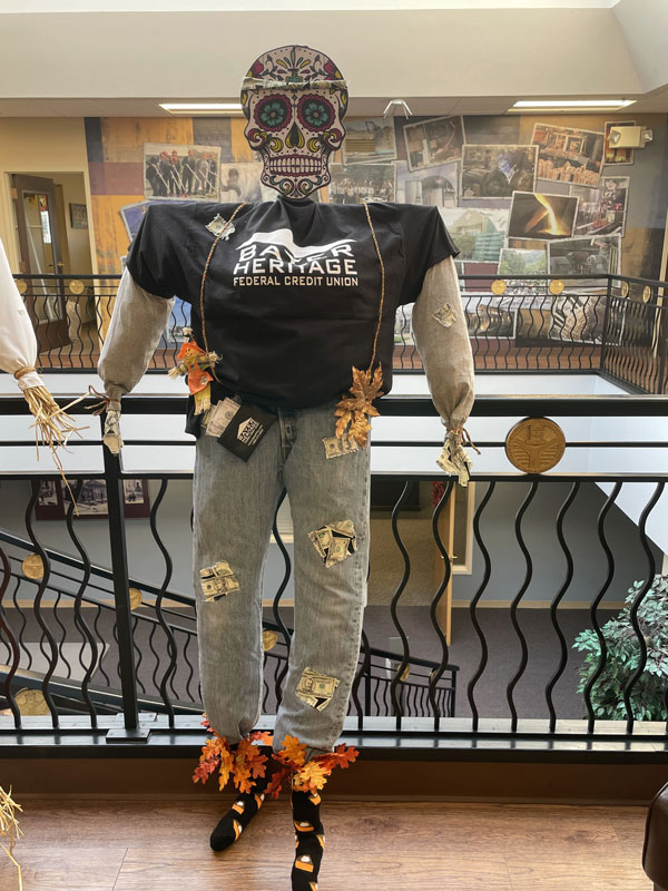 Bayer Heritage Credit Union Scarecrow Entry
