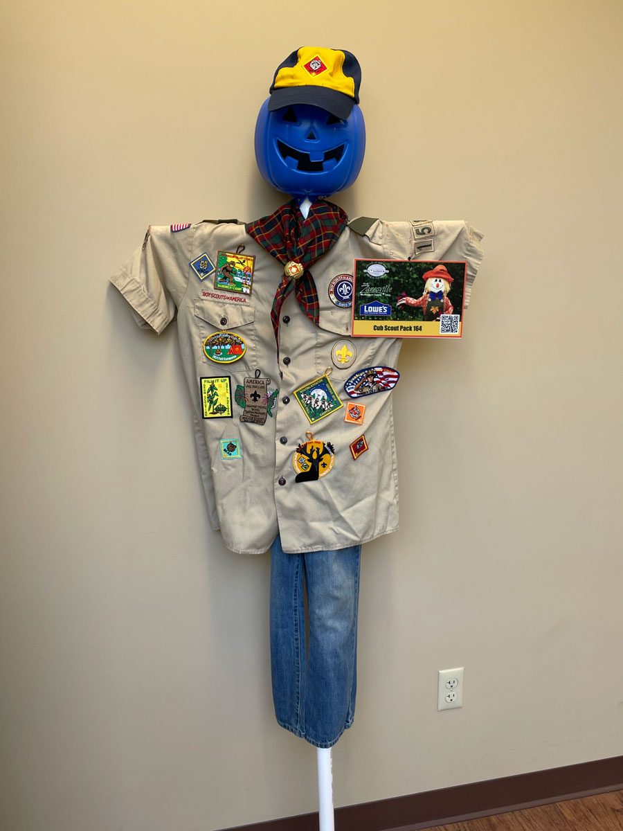 Club Scout Pack 164 Scarecrow Entry