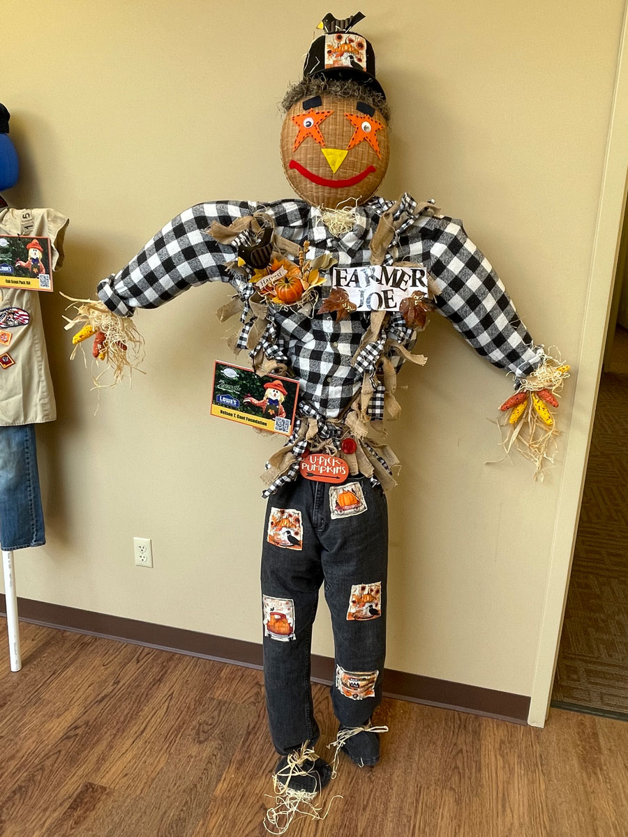 Nelson T Gant Foundation Scarecrow Entry