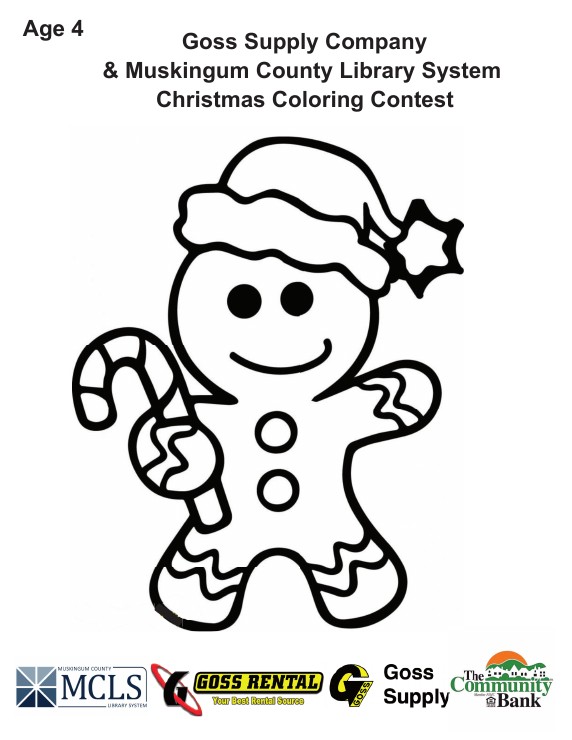 Preview of the Age 4 Teddy Bear Coloring Contest sheet