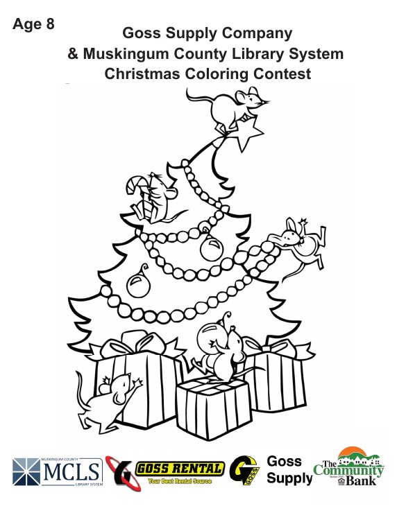 Preview of the Age 8 Teddy Bear Coloring Contest sheet