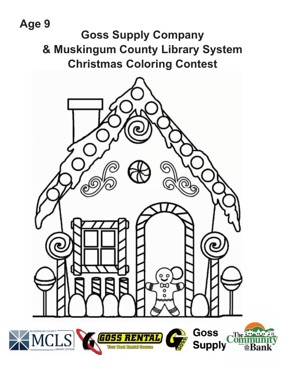 Preview of the Age 9 Teddy Bear Coloring Contest sheet